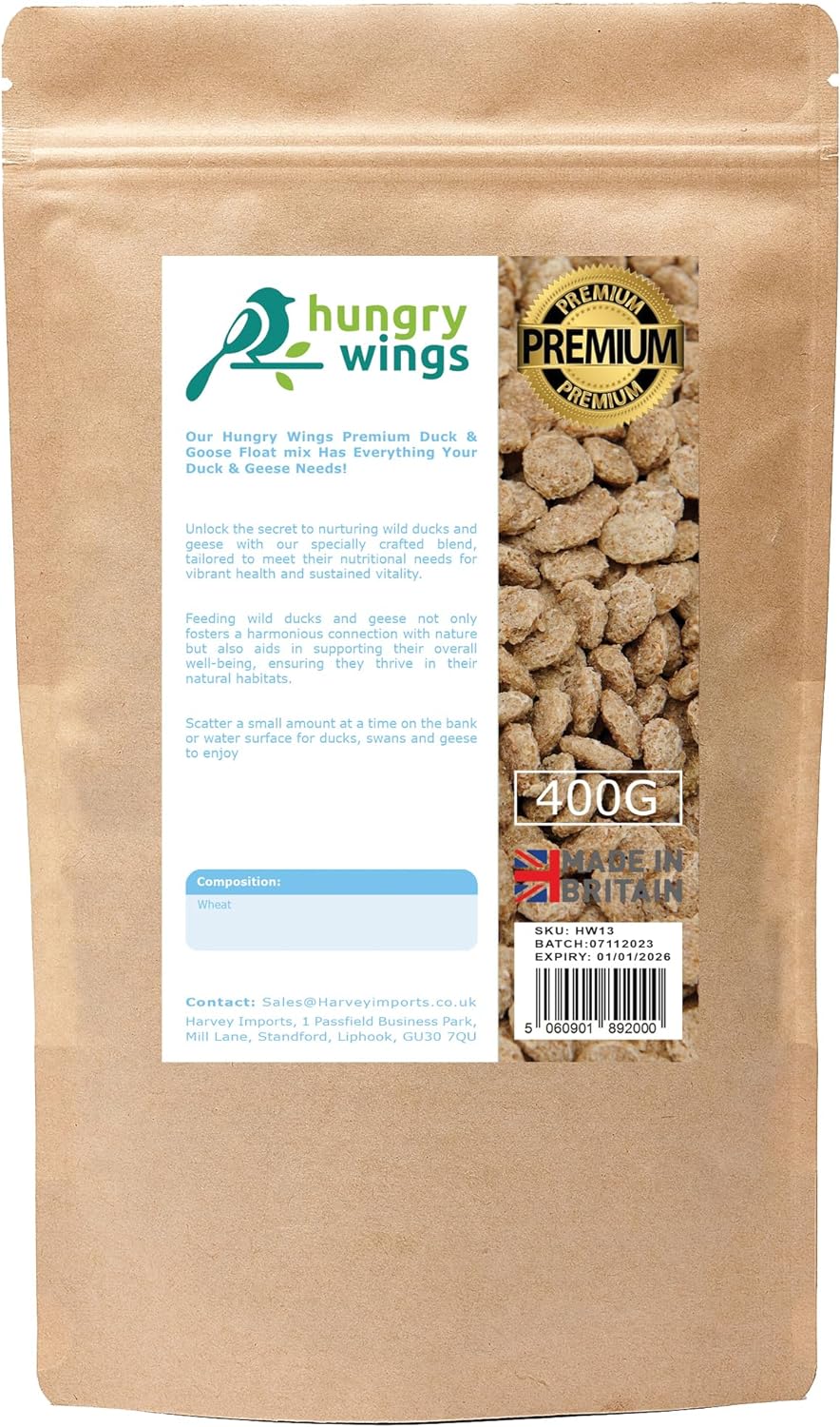 Duck & Goose Mix 400g Pouch
