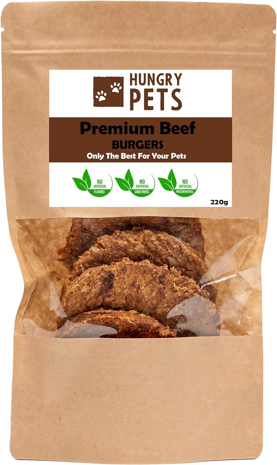 Beef Burgers Natural Dog Treat Harvey Imports