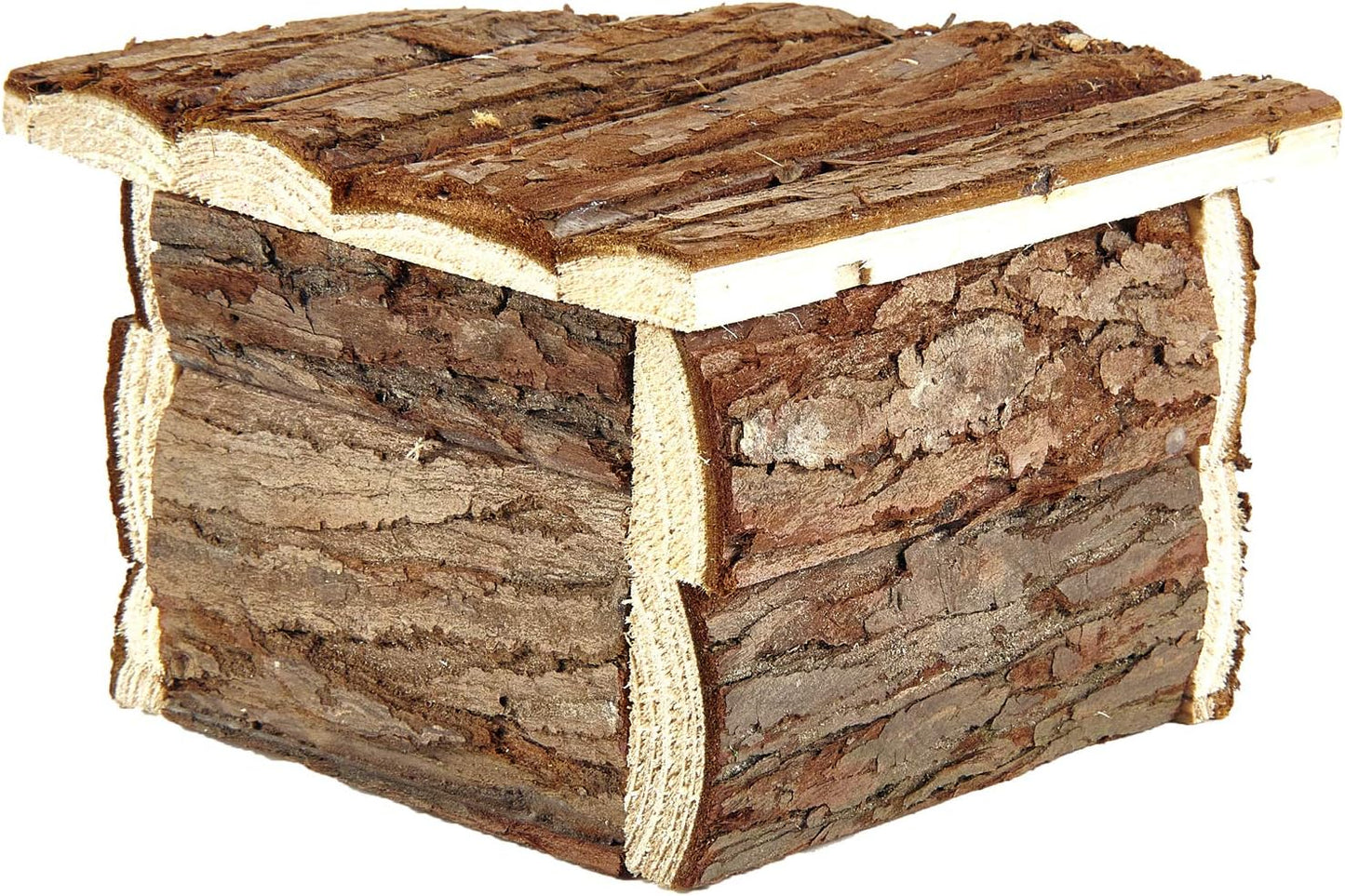 Pet Ting Natural Living Corner House For Small Animals Real Wood Mouse Hamster Gerbil Rat