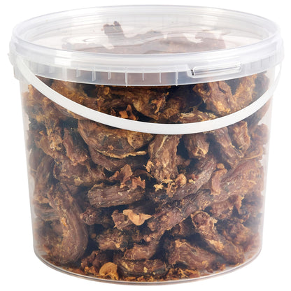 Premium Rabbit Ears Dog Treats, 5L Tub