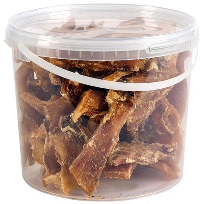 Premium Rabbit Ears Dog Treats, 5L Tub