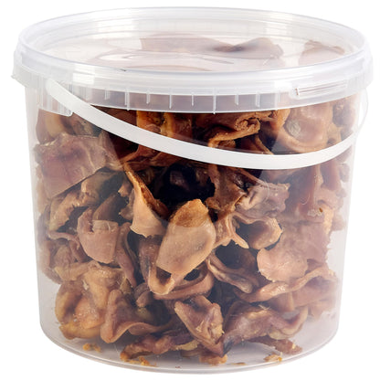 Premium Rabbit Ears Dog Treats, 5L Tub