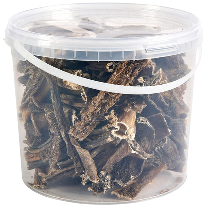 Premium Rabbit Ears Dog Treats, 5L Tub
