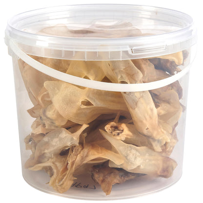 Premium Rabbit Ears Dog Treats, 5L Tub