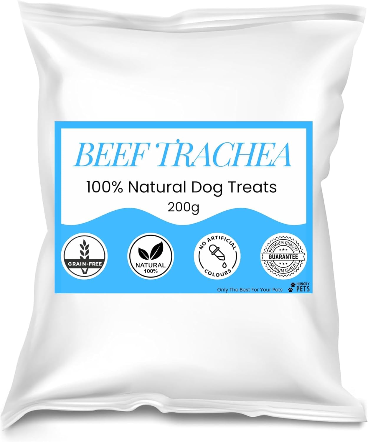 Premium Natural Dog Treat (200g, Beef Trachea)