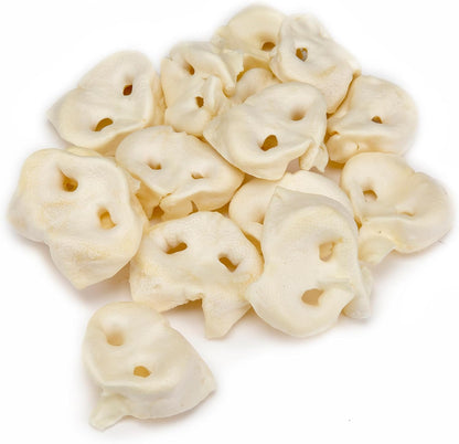 Premium Puffed Pig Snouts Dog Treats, 5L Tub