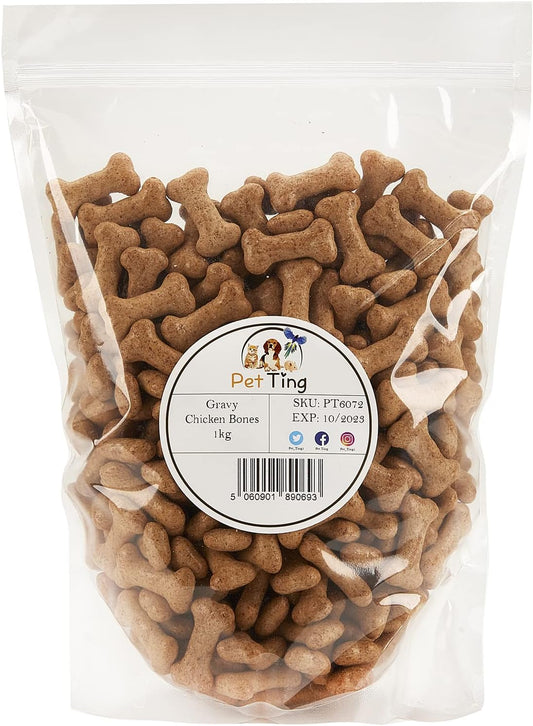 Premium Chicken Flavored Gravy Bones 1kg
