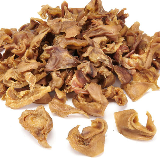 Porky Bites, Pig Inner Ear, Natural Dog Treat (1kg)