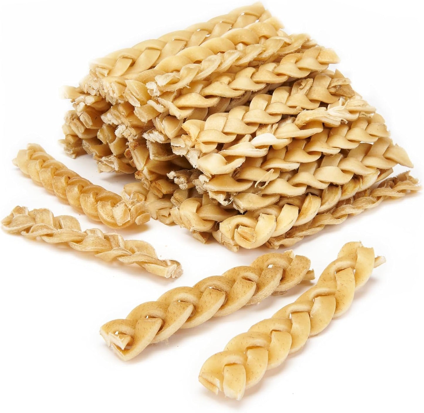 Premium Natural Dog Treat (200g, Beef Skin Braided)