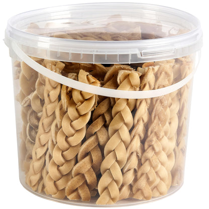 Premium Rabbit Ears Dog Treats, 5L Tub