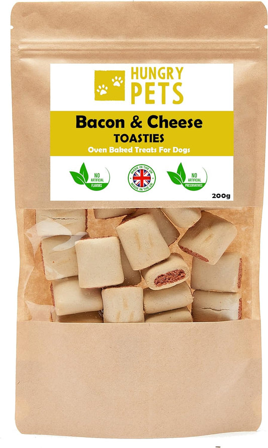 Bacon & Cheese Toastie Dog Biscuits 200g