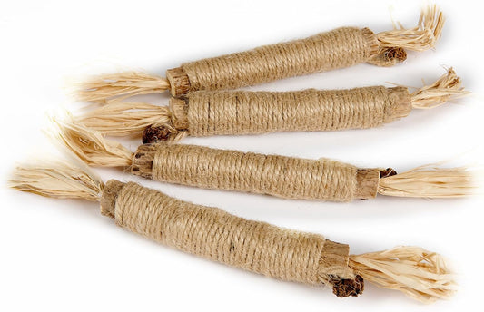 Purring Pussy Silvervine Sticks For Cat Toy 4 Pack