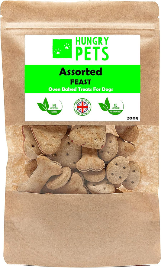 Assorted Feast Dog Biscuits 200g