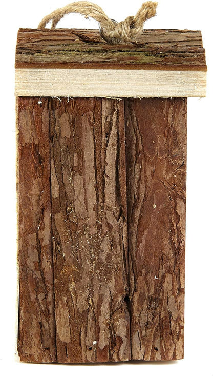 Small Wooden Insect Hotel Eco Friendly House Natural for Bee Butterfly 16.5cm