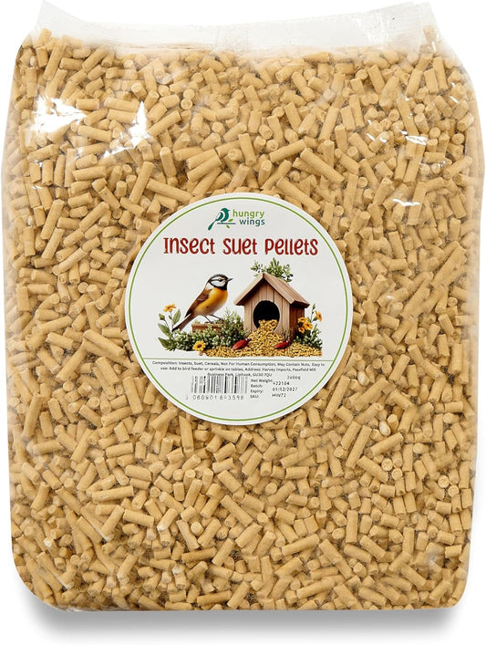 Wild Bird Food (2kg, Insect Suet Pellets)