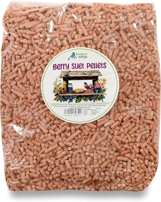 Wild Bird Food (2kg, Berry Suet Pellets)