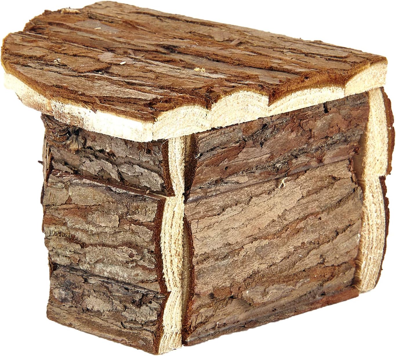 Pet Ting Natural Living Corner House For Small Animals Real Wood Mouse Hamster Gerbil Rat