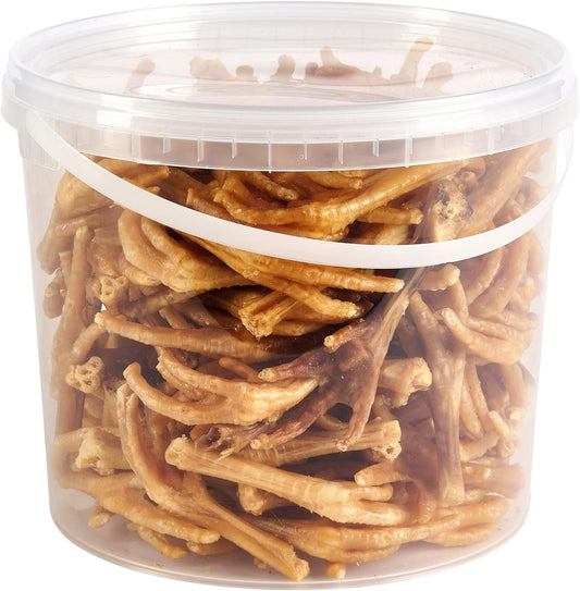 Premium Chicken Feet Dog Treats, 5L Tub