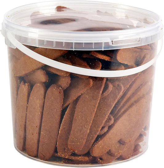 Premium Scottish Salmon Strips Dog Treats, 5L Tub
