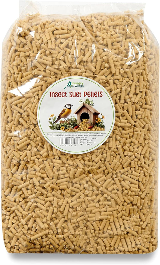 Wild Bird Food (3kg, Insect Suet Pellets)