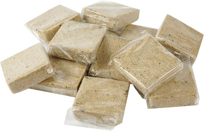 Garden Ting Peanut Suet Block Wild Bird Treat, 12 x 300g