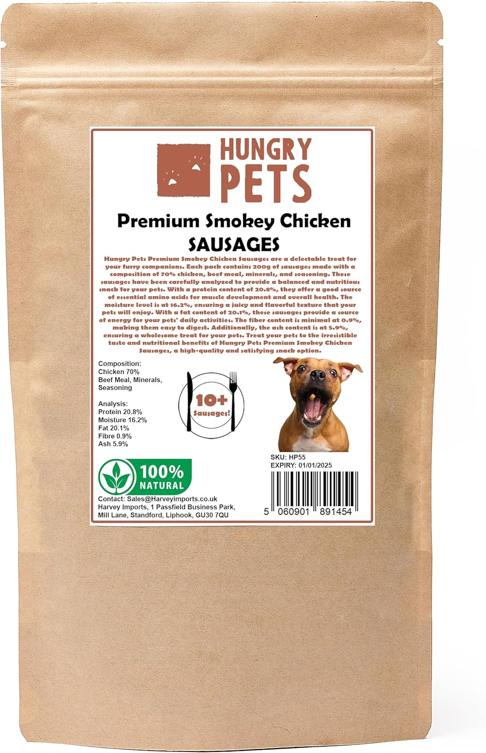 Smokey Chicken Natural Dog Treat