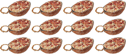 Garden Ting Peanut Coconut Halves Wild Bird Treat, 2.4 kg - 12 count