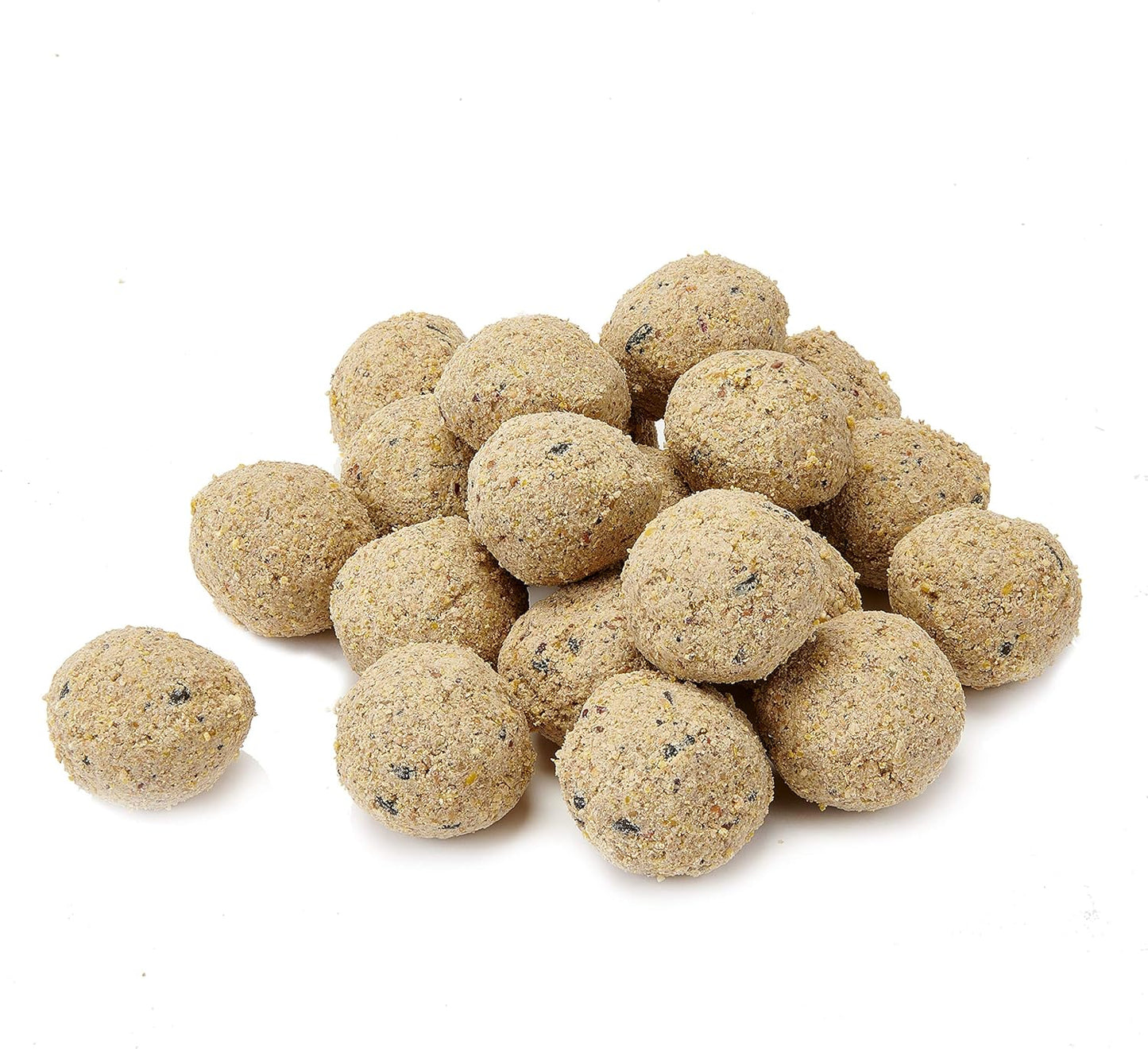Garden Ting Premium Suet Fat Balls Wild Bird, Tub of 50,brown