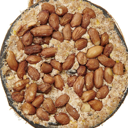 Garden Ting Peanut Coconut Halves Wild Bird Treat, 2.4 kg - 12 count