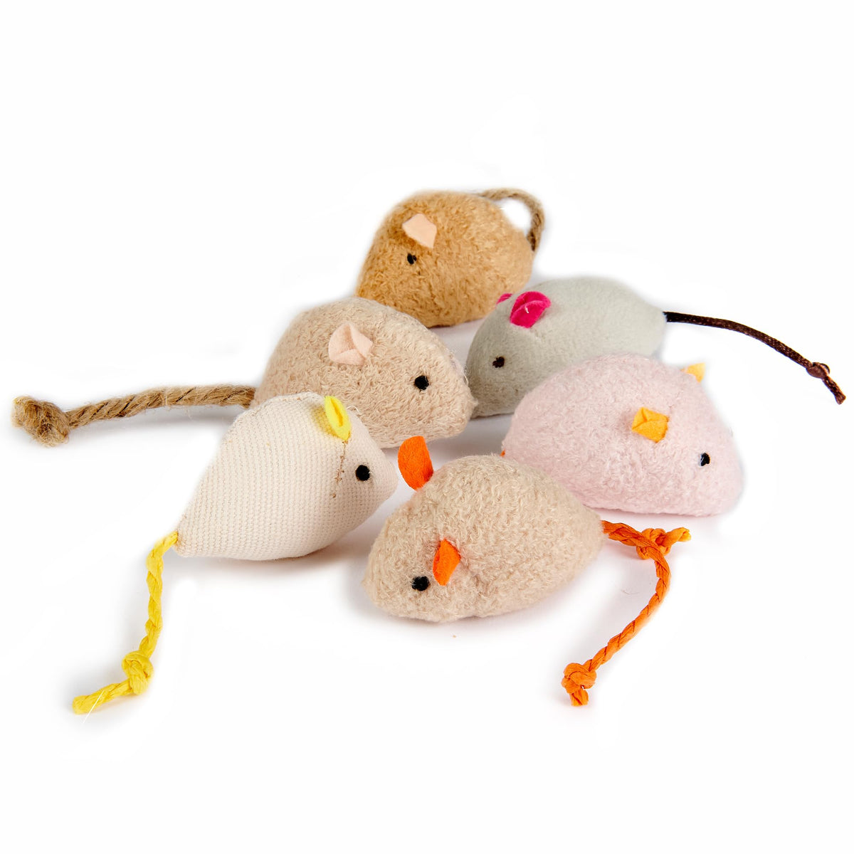 Purring Pussy Cat Toy Crinkle Balls 12 Pack