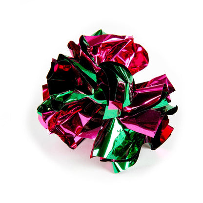 Purring Pussy Cat Toy Crinkle Balls 12 Pack