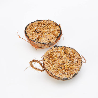 Garden Ting Mealworm Suet Coco Halves Wild Bird Treat, 400 g
