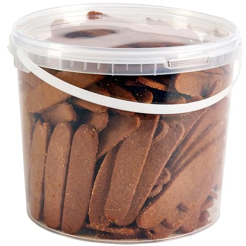 Premium Rabbit Ears Dog Treats, 5L Tub