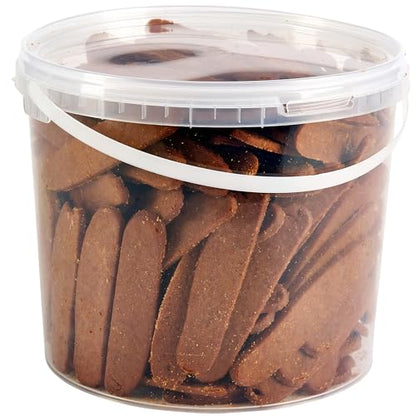 Premium Rabbit Ears Dog Treats, 5L Tub