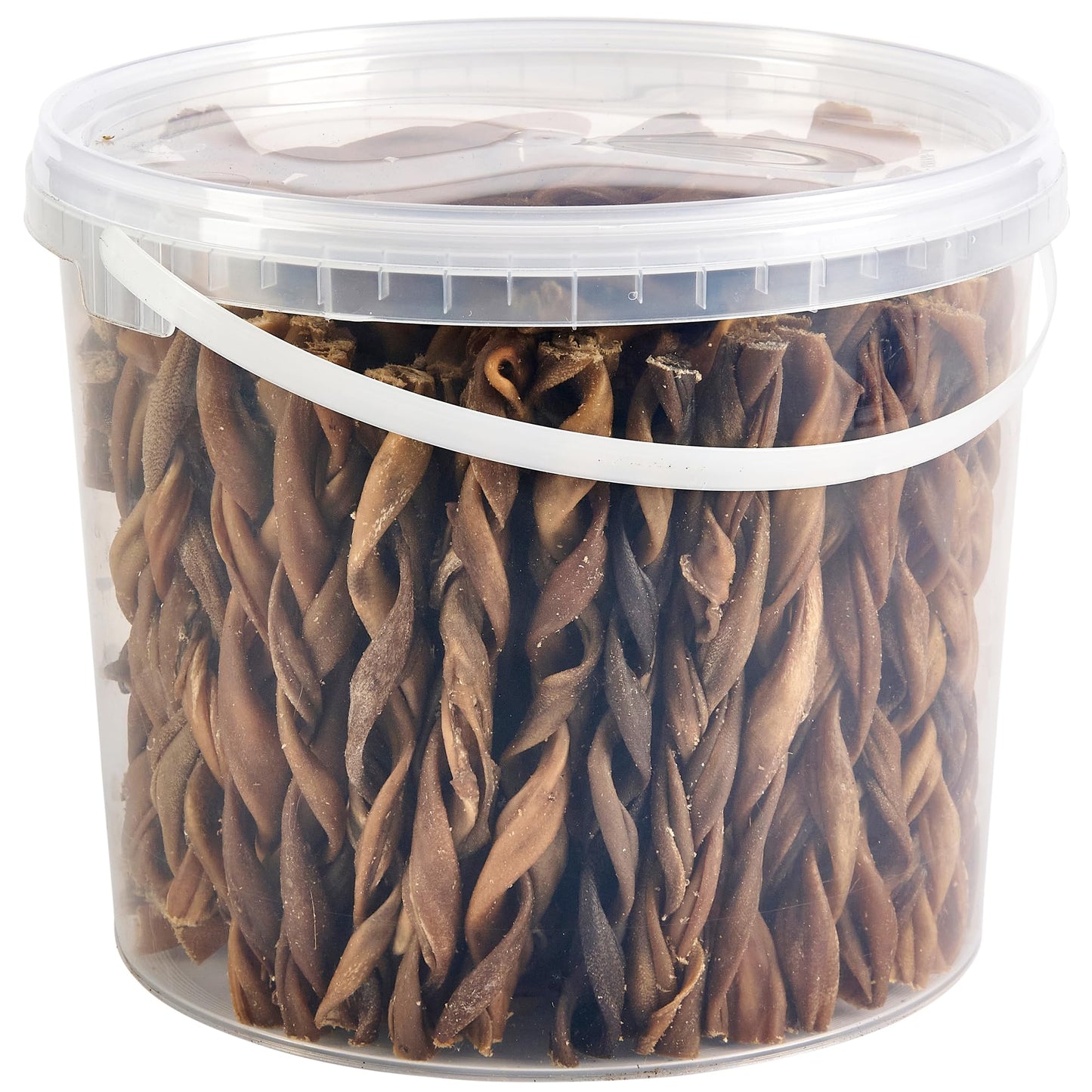Premium Rabbit Ears Dog Treats, 5L Tub