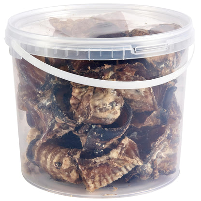 Premium Rabbit Ears Dog Treats, 5L Tub