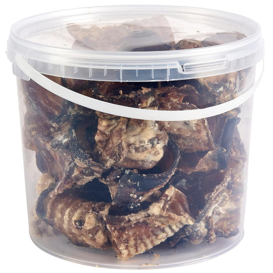 Premium Rabbit Ears Dog Treats, 5L Tub
